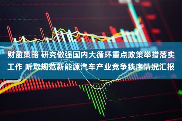 财盈策略 研究做强国内大循环重点政策举措落实工作 听取规范新能源汽车产业竞争秩序情况汇报