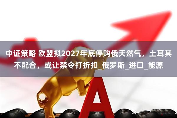 中证策略 欧盟拟2027年底停购俄天然气，土耳其不配合，或让禁令打折扣_俄罗斯_进口_能源